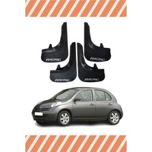 Heda Tex Nissan Micra Racing Yazılı 4'lü Tozluk Çamurluk Paçalık