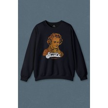 So Cool Unisex Sweatshirt Clockwork Orange Otomatik Portakal Kitap Film Siyah Baskılı Sweat