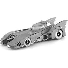 DIY 1989 Batmobile 3D Metal Maket Bulmaca Puzzle Modeli Kitleri Dıy Lazer Kesim 14+ Yaş 82+ Parça