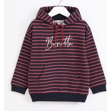 Wanex Erkek Çocuk Sweat - 16300 - Lacivert - Bordo