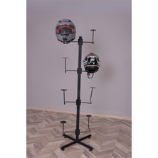 Modern Raf Helmet Stand 8'li