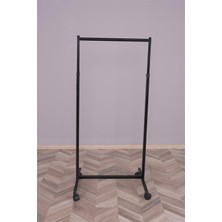 Black Tek Katlı Elbise Askılığıı