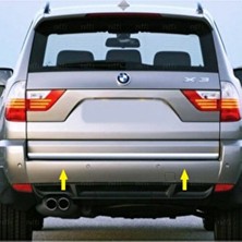 Ebal Oto Bmw X3 Krom Alt Bagaj Çıtası 2004-2010 Arası Paslanmaz Çelik