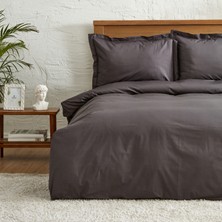 Karaca Home Back To Basic Tek Kişilik Nevresim Takımı Antrasit