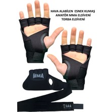 Gazelmanya Amatör Ufc Mma Eldiveni Bilek Bandajlı Boks Eldiveni Torba Eldiveni Antrenman Eldiveni Mma Gloves