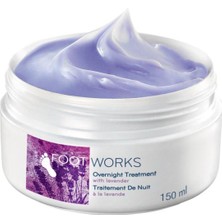 Avon Foot Works Lavanta Özlü Gece Ayak Kremi Ayak Spreyi ve Ayak Törpüsü Paketi