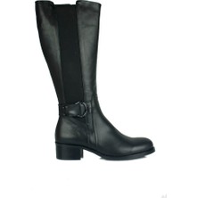 Fitbas 7119 014 Kadın Siyah Büyük & Küçük Numara Çizme