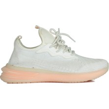 Fitbas 440233 468 Kadın Beyaz Büyük Numara Spor Ayakkabı