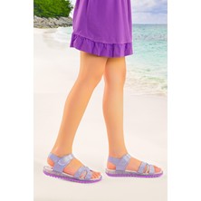 Kiko Kids Kız Çocuk Sandalet Arz 2345 Lila