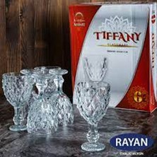 Rayan Tiffany 6'lı Lüx Ayaklı Bardak