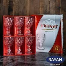 Rayan Tiffany 6'lı Lüx Ayaklı Bardak