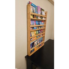 Ahşap City Montessori Çocuk Odası Kitaplık Dışbudak