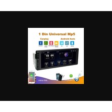 E-Shop 33 6.86 Inc 1din Oto Mp5 Teyp +Carplay ve Android Auto ile