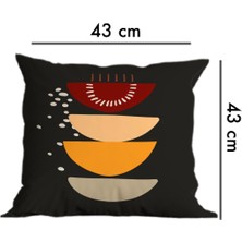 Belle Benoit 6'lı Çift Tarafı Dijital Baskılı Hediyelik, Dekoratif, Koltuk Yastık Kılıfı, Kırlent Kılıfı Seti