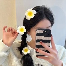 Gülpeşe Çiçek Toka Yaz Tokası 3 Lü Çiçek Desenli Kadın Aksesuarı Şık Tasarım