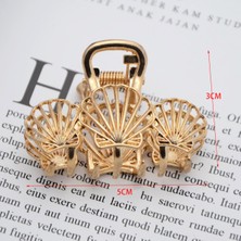 Gülpeşe Küçük Gold Metal Mandal Toka 1. Sınıf Yaylı Topuz Tokası