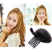 Gülpeşe Saç Yüksektici Punta, Saç Aksesuarı, Saç Kabartma Pedi Sünger Klipsli Toka