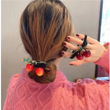 Gülpeşe 2 Adet Kiraz Toka Lastikli Toka Bağlama Tokası