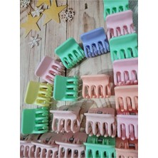 Gülpeşe 8 Adet Saç Tokası Mandal Toka Küçük Boy Kıstırma Tokası