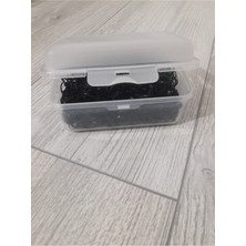 Gülpeşe 1.000 Adet Siyah Saç Örgü Lastiği