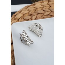 Gülpeşe 2'li Mini Metal Toka Glpş00 Gümüş