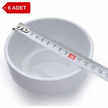 Avangart Mutfak 6 Adet - 12CM Melamin Çorba Kasesi, Cacık, Meze, Komposta, Oteller, Organizasyon, Okul, Lokanta