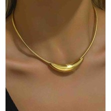 Didams Accessories Çelik Gold Lüks Kolye