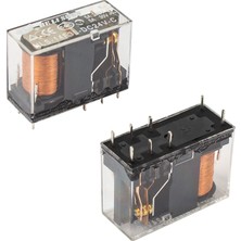 Ayt 24V Role Çift Kontak 8 Bacak 5 Amper  24 Volt 8 Pin Röle