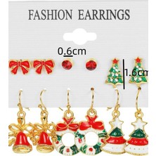 Dream Butik 6'lı Yılbaşı Küpe Seti 2