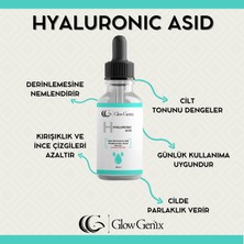 GlowGenix Hyaluronic Asid | GlowGenix Hiyaluronik Asit | 30 ml