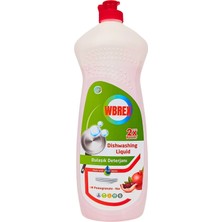 Wbrex Sıvı Bulaşık Deterjanı Nar Kokulu 650 ml * 5