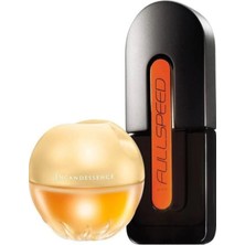Avon Full Speeed EDT Erkek Parfümü 75 ml + Incandessence EDP Kadın Parfümü 50 ml