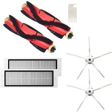Srfn Ticaret S5 Max S5 S4 Max S6 Maxv S6 S6 Pure Roborock Modelleri Uyumlu Ana Fırça-Filtre-Yan Fırça Seti