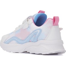 Albishoes Kız Çocuk Yazlık Hafif Rahat Cırt Cırtlı Günlük Sneaker Çocuk Spor Ayakkabı (26-35)