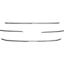 Cash Trade Transit Uyumlu Set Ön Panjur Çıtası + Panjur Çerçevesi + Sis Çerçevesi 10 Parça Krom Aksesuar 2019+