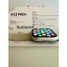 Bubitechh H13 Pro Plus Plus Akıllı Saat 1.95 Inç 45M Pusula/gps Sesli Görüşme  1gb Hafıza