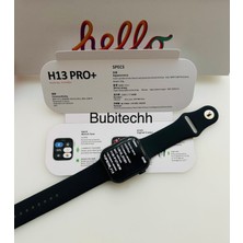 Bubitechh H13 Pro Plus Plus Akıllı Saat 1.95 Inç 45M Pusula/gps Sesli Görüşme  1gb Hafıza