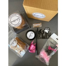Patisserie Store Köpekler Için Doğum Günü Seti-Pawty Kit- Doğum Günü Pastası, Tasarım Pasta Süsü, Doğum Günü Şapkası