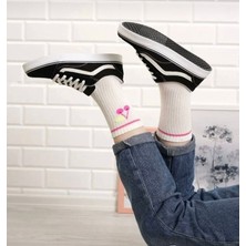 By İmis Shoes Siyah Keten Sneaker