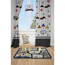 Talia Home Çocuk Odası Fon Perdesi 2 Kanat TLA-186