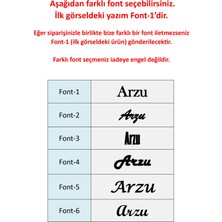 Jewelmim Arzu Gümüş İsimli Kolye 18 Ayar Sarı Altın Kaplama Kişiye Özel İsim Yazılı 925 Ayar Kadın Gümüş İsimli Kolye Bayan İsimli Kolye Kişiye Özel İsim Kolye İsim Kolyesi