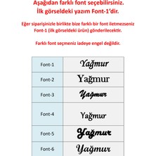 Jewelmim Yağmur Gümüş İsimli Kolye 18 Ayar Rose Altın Kaplama Kişiye Özel İsim Yazılı 925 Ayar Kadın Gümüş İsimli Kolye Bayan İsimli Kolye Kişiye Özel İsim Kolye İsim Kolyesi