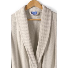Bluenity Softy - %100 Doğal Pamuklu Ekstra Yumuşak Bornoz 2xl - Ekru