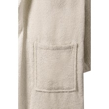 Bluenity Softy - %100 Doğal Pamuklu Ekstra Yumuşak Bornoz 2xl - Ekru