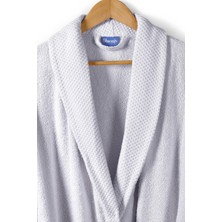 Bluenity Softy - %100 Doğal Pamuklu Ekstra Yumuşak Bornoz 2xl - Gri