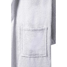 Bluenity Softy - %100 Doğal Pamuklu Ekstra Yumuşak Bornoz 2xl - Gri