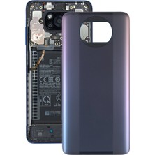 fodos Xiaomi Poco X3 Pro Uyumlu Arka Pil Batarya Kapağı M2102J20SG M2102J20SI