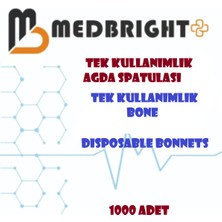 Med Bright 1000 Adet Tek Kullanımlık 45 x 52 Tela Bone