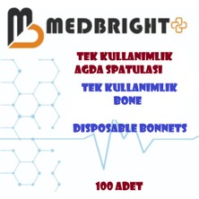 Med Bright Tek Kullanımlık 100 Adet 45 x 52 Tela Bone