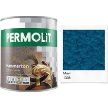 Permolit Hammerton Dekoratif Metal Boyası Mavi 2.5 Lt.